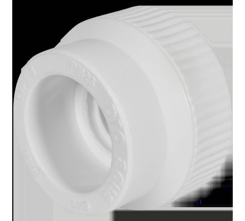Муфта комбинированная Pro Aqua PPR ВР 40х1 белая PA22020