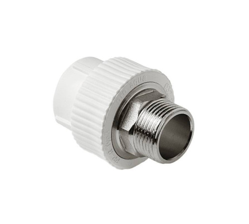 Муфта комбинированная Pro Aqua PP-R 50x2 под ключ НР белая PA23523P