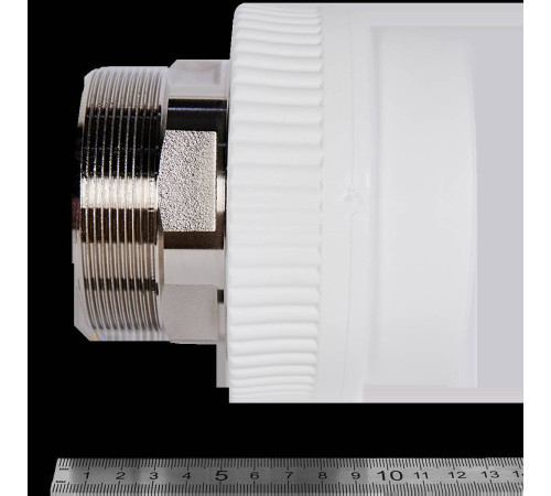 Муфта комбинированная Pro Aqua PP-R 90x3 под ключ НР белая PA23528
