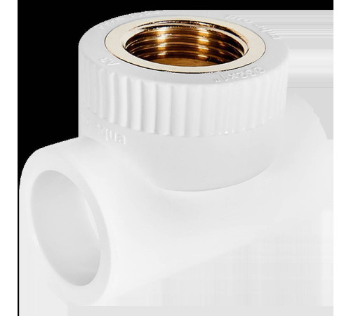 Тройник комбинированный Pro Aqua PP-R 32x1 ВР белый PA24018P