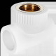 Тройник комбинированный Pro Aqua PP-R 32x1 ВР белый PA24018P