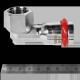 Угольник-переходник 90° ROMMER нержавеющая сталь 28 мм x 3/4 ВР RSS-0009-002834
