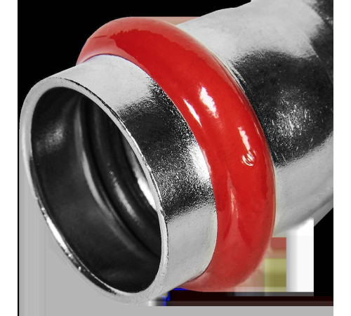 Муфта переходная ROMMER из нержавеющей стали пресс 28х22 мм RSS-0018-002822