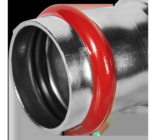 Муфта переходная ROMMER из нержавеющей стали пресс 35х28 мм RSS-0018-003528