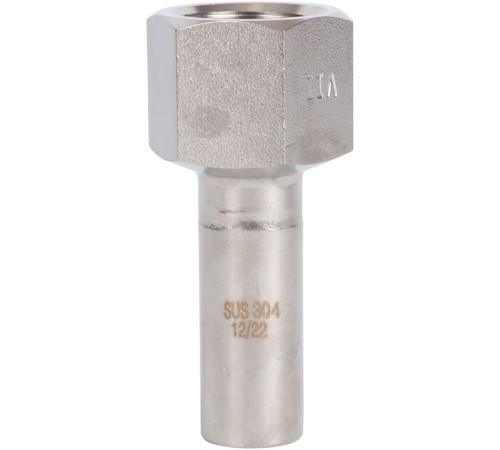 Вставка переходная НПр-ВР ROMMER 15x1/2 нержавеющая сталь RSS-0023-001512