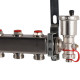 Коллектор из нержавеющей стали в сборе без расходомеров ROMMER 9 выходов RMS-3210-000009