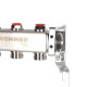 Коллекторная группа из нержавеющей стали без расходомеров ROMMER 3 выхода RMS-3200-000003