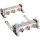 Коллекторная группа из нержавеющей стали без расходомеров ROMMER 3 выхода RMS-3200-000003