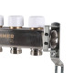 Коллекторная группа из нержавеющей стали ROMMER без расходомеров 4 выхода RMS-3200-000004