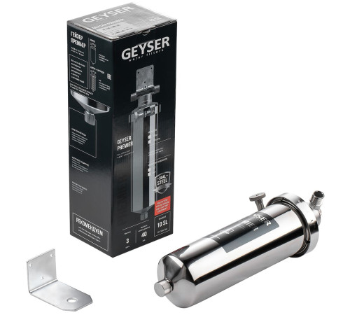 Корпус фильтра Гейзер Премьер 10SL 1/2 для горячей и холодной воды 50752