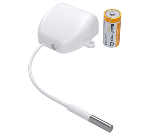 Беспроводной датчик температуры EctoControl LoRa с гильзой 80 мм ec01064