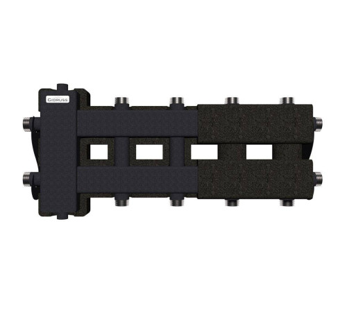 Балансировочный коллектор GIDRUSS BM-60-5DU.EPP до 60 кВт 2+2+1 контура BM 6004T 20