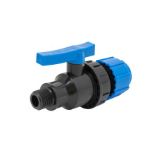 Кран шаровой компрессионный Политэк разъемный НР 25х1 553222501