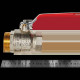 Кран шаровой ROMMER неполнопроходной ВР/НР ручка рычаг 2 RBV-0002-2210350