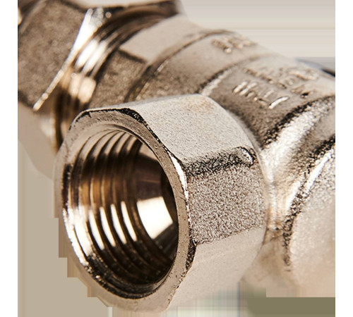 Кран шаровой угловой STOUT полнопроходной 1/2 ВР-НР со сгоном бабочка SVB-0008-200015