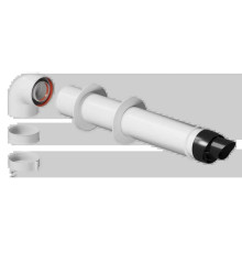 Комплект дымохода ROMMER традиционный 80/125 800 мм RCA-8125-250800