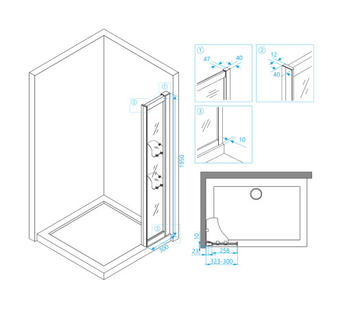 Боковая панель RGW Z-42 300 мм 03064230-11