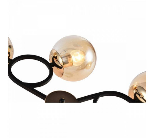 Люстра на штанге Reluce 01338 01338-0.3-06 BK+FGD