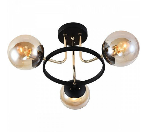 Люстра на штанге Reluce 01344 01344-0.3-03 BK+FGD