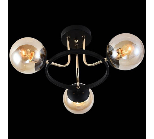 Люстра на штанге Reluce 01344 01344-0.3-03 BK+FGD