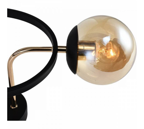 Люстра на штанге Reluce 01344 01344-0.3-03 BK+FGD