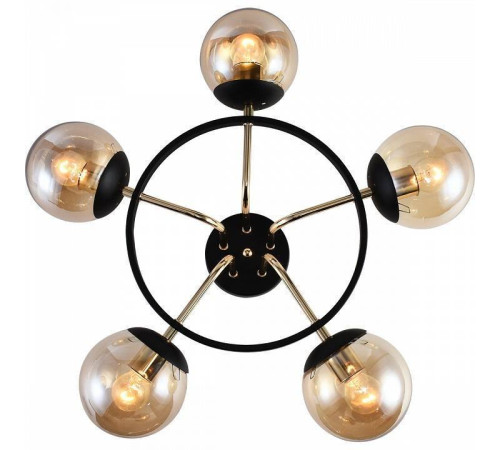 Люстра на штанге Reluce 01344 01344-0.3-05 BK+FGD