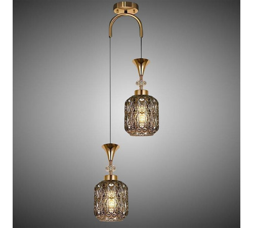 Подвесной светильник Reluce 02003 02003-0.9-02 SMOKE