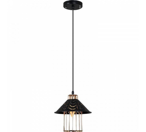 Подвесной светильник Reluce 02501 02501-0.9-01 BK+GD