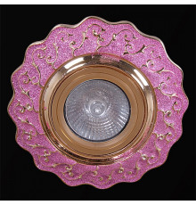 Встраиваемый светильник  05118-9.0-001YES MR16 PK/GD