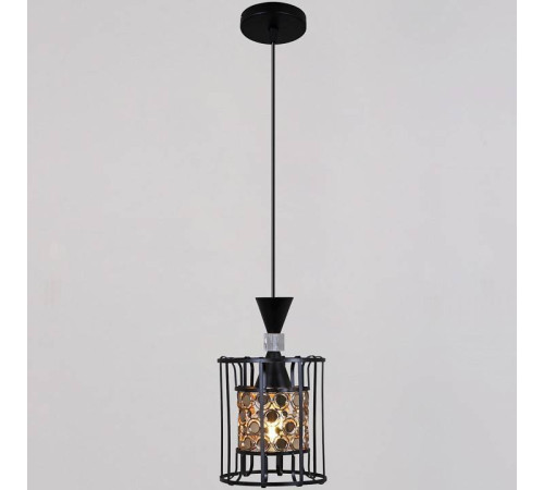 Подвесной светильник 05402-0.9-01 BK+GD