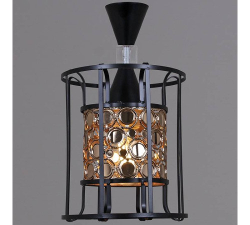 Подвесной светильник 05402-0.9-01 BK+GD