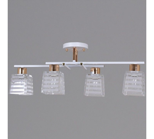 Люстра на штанге Reluce 09260-0.3-04 WH+FG