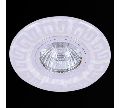Встраиваемый светильник 09504-9.0-001MN MR16+LED3W WH/CR