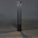 Наземный высокий светильник 09960-0.7-001JH 1,0M LED7W BK RLOS