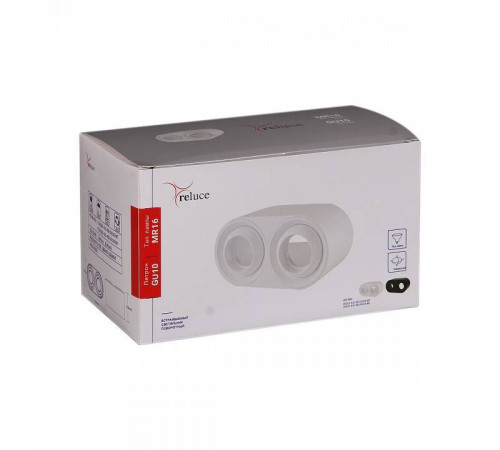 Накладной светильник Reluce 16123-9.5-002 GU10 BK