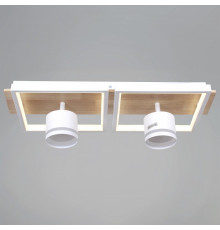 Накладной светильник De Markt Ракурс WH+WOOD 19560-0.3-2+2 WH+WOOD