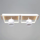 Накладной светильник De Markt Ракурс WH+WOOD 19560-0.3-2+2 WH+WOOD