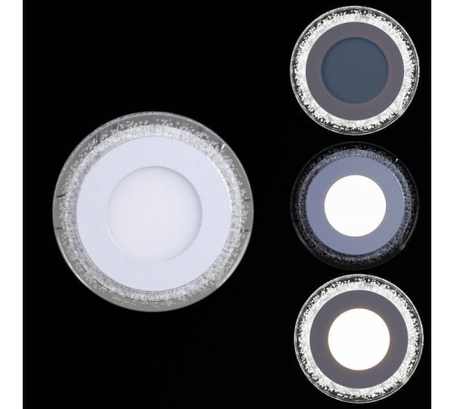 Встраиваемый светильник 34033-9.0-001QP LED3+3W WHITE