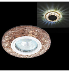 Встраиваемый светильник  51607-9.0-001MN MR16+LED3W TEA