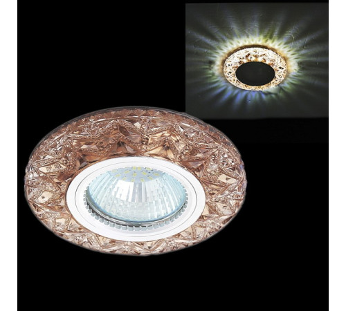 Встраиваемый светильник 51607-9.0-001MN MR16+LED3W TEA