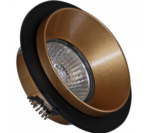 Встраиваемый светильник 51611-9.0-001MN MR16 BK+GD