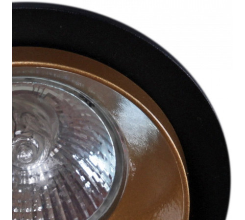 Встраиваемый светильник 51611-9.0-001MN MR16 BK+GD