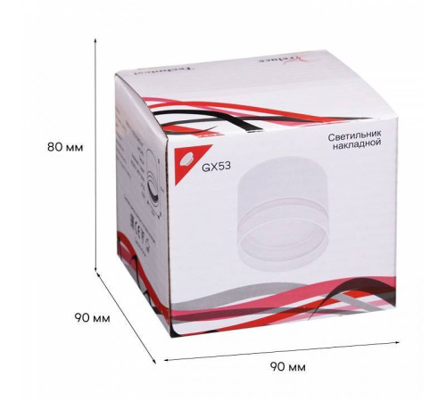 Накладной светильник Reluce 53001 53001-9.5-001LD GX53 WT