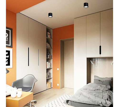 Накладной светильник 53005-9.5-001LD GX53 BK