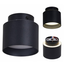 Накладной светильник Reluce Technical 53006 53006-9.5-001IL GX53+LED3W BK