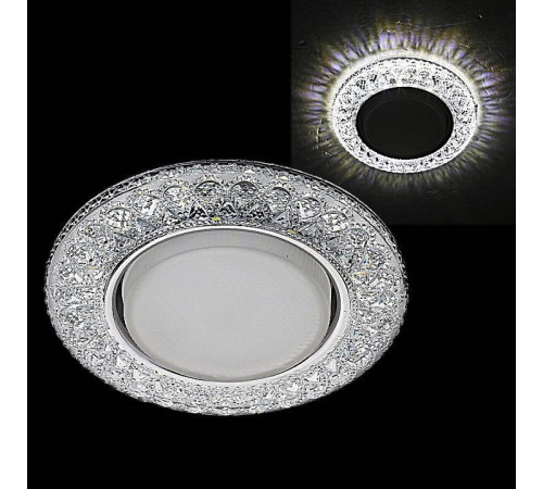 Встраиваемый светильник Reluce 53212 53212-9.0-001MN GX53+LED5W WH