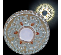 Встраиваемый светильник 62097-9.0-001PL MR16+LED5W CL+TEA