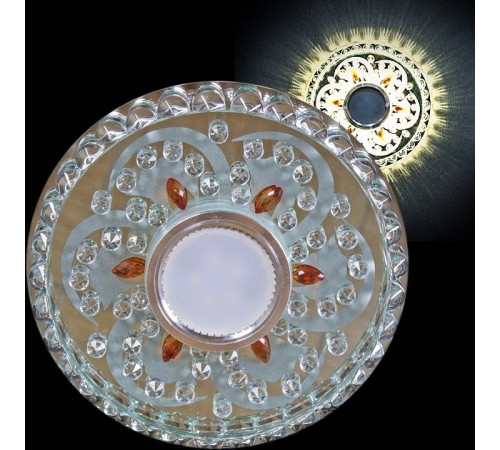 Встраиваемый светильник 62097-9.0-001PL MR16+LED5W CL+TEA
