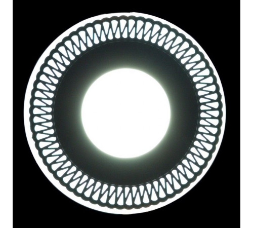 Встраиваемый светильник 63903-9.0-001RD LED3+3W BK