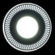Встраиваемый светильник 63903-9.0-001RD LED3+3W BK